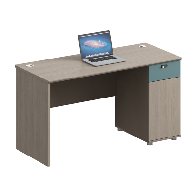 臻远ZY5040802 职员桌办公桌办公室桌子员工电脑桌 单人位1.4米