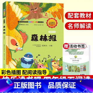 森林报 [正版]森林报 名师解读版 快乐读书吧四年级下册阅读小学生课外书书目 春夏秋冬全集原著彩图无注音儿童文学书籍浙江