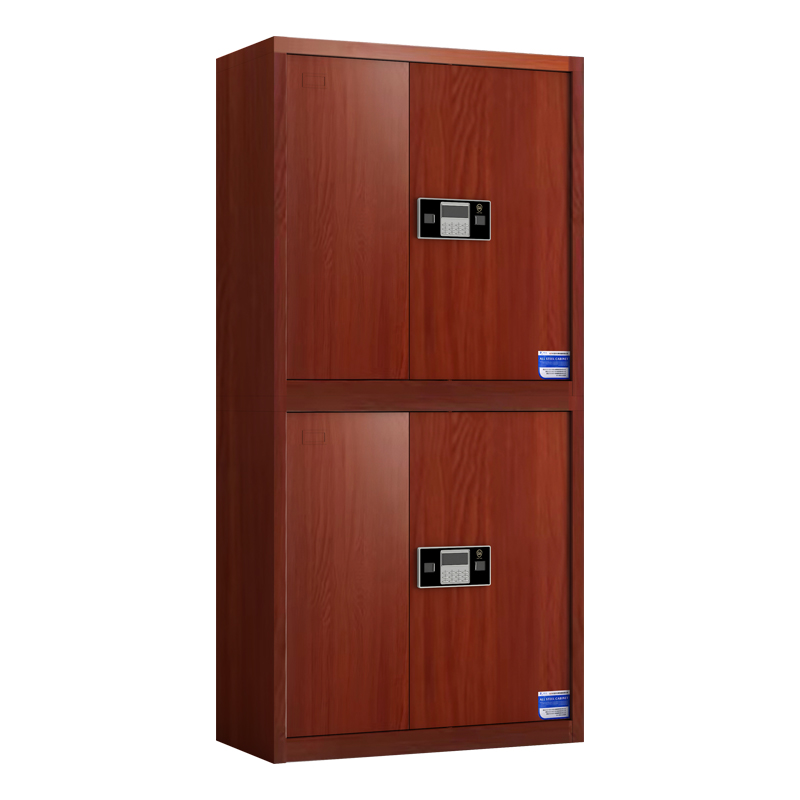 鑫星奈 XXN40615029 钢制保密柜保险柜保密档案资料柜 红木纹分双节电子锁