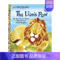 狮子脚上有根刺 [正版]平装绘本 吴敏兰廖彩杏书单 凯迪克绘本奖 英文原版儿童图画绘本 幼儿认知启蒙生活习惯 宝宝睡前故