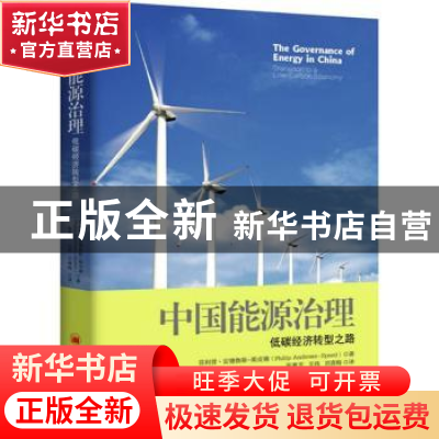 正版 中国能源治理:低碳经济转型之路:transition to alow-carbon