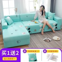 弹力全包萬能套沙发套罩一套四季通用型沙发垫巾皮沙发罩套 喵星人 XL码(沙发长度235-300cm适用,用于四人位沙发)