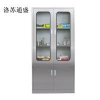 洛苏通盛文件柜不锈钢柜子储物柜资料柜档案柜带锁文件柜304大器文件柜常规款