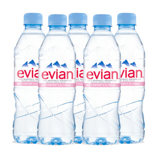 法国 evian依云矿泉水 500ml*5瓶 组合装