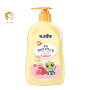 青蛙王子婴儿洗发沐浴露二合一水果精华320ml