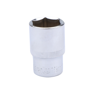 长鹿 1/2”碳钢镜面六角套筒 18mm