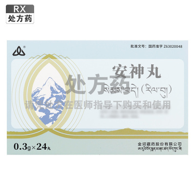 安神丸0.3g*24丸/盒