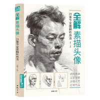 正版新书]经典全集专注艺术出版:全解素描头像杨建飞9787514922