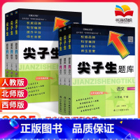 [2本]语文+数学 人教版 六年级下 [正版]2025版尖子生题库六年级上册下册语文数学人教版北师大西师版 小学生6年级