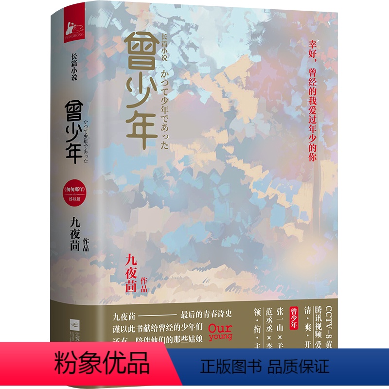 [正版]随机附赠精美书签曾少年 上下2册套装 九夜茴著 张一山关晓彤范丞丞等主演电视原著小说回忆青春主题成长题材言情小
