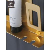 美帮汇卫生间牙刷架置物架 壁挂式铜简约家用多功能免打孔挂牙刷架