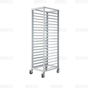 洛泰远 铝合金烤盘架多层托盘车 20层开放式