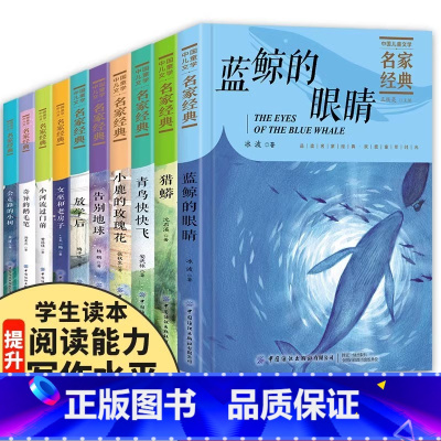 [全套10册]中国儿童文学名家经典 [正版]中国儿童文学名家经典全套10册 冰波王一梅童话系列课外书沈石溪动物小说 小学