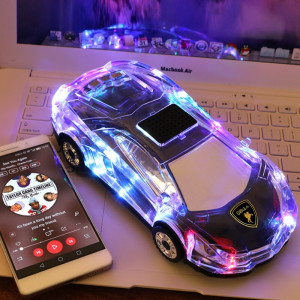 林檎圣诞节黑科技男士生日男生女送男友男朋友老公特别实用创意礼品七彩发光智能蓝牙音响车模浪漫情人节送女朋友老婆生日礼物送女