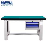 铭思达重型钳工操作台1.2米吊二抽张