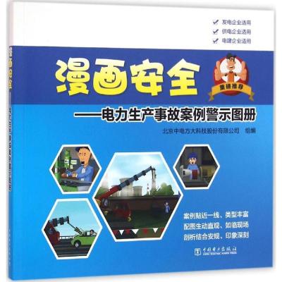 正版新书]漫画安全:电力生产事故案例警示图册北京中电方大科技