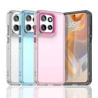 圣幻 适用于moto s50neo炫彩糖果保护套moto s50neo简约大气网红时尚防摔壳