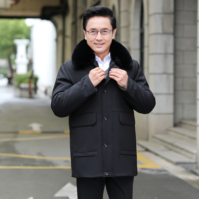 NEWLAKE男士棉衣2020新款爸爸保暖外套中老年人棉袄冬装50棉服60岁70爷爷棉衣