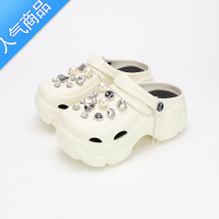 SUNTEK增高厚底洞洞鞋女款夏季外穿2023新款网红时尚防滑松糕包头凉拖鞋