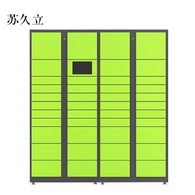 苏久立智能快递柜小区快递自提柜派件柜室外寄存柜信报箱储物柜一主一副43格