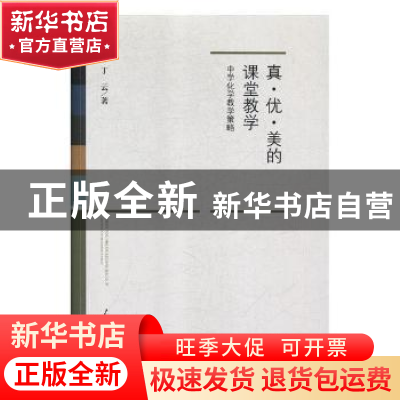 正版 真·优·美的课堂教学:中学化学教学策略 丁云著 人民日报出版