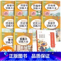 [提高文学素养]词语积累(10册)+必背文学常识 小学通用 [正版]小学生词语积累大全训练1一6年级量词重叠词叠词成语知