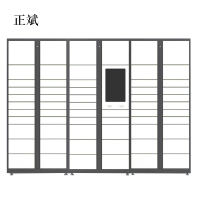 正斌智能快递柜小区快递自提柜派件柜室外寄存柜信报箱储物柜一主两幅61格