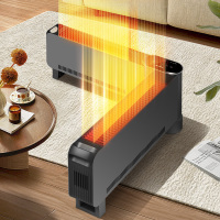 格力(GREE)取暖器移动地暖电暖气片干衣电暖器浴室防烫 防水踢脚线 1.5加长折叠升级语音款NDJD-X9021BV