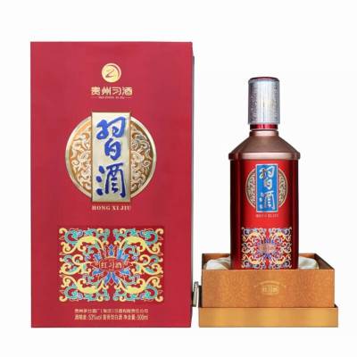 习酒 红习酒53度500ml 婚宴寿宴 新老版本年份随机