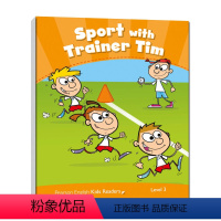 [正版]原版培生学科儿童英语分级阅读CLIL和提姆教练运动L3小学600词汇 赠音频共24页