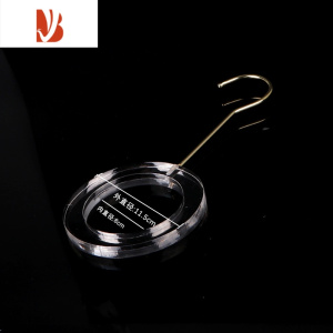 三维工匠亚克力裤夹服装店展示架挂钩创意圈圈s钩挂包包衣钩围巾架圆环夹