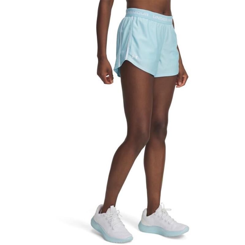 Under Armour/安德玛运动短裤侧袋舒适低腰女训练日常穿搭