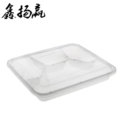 鑫扬赢 一次性四格餐盒 1000ml 件