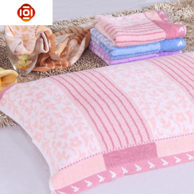 家纺加大加厚棉枕巾成人棉柔软舒适不色不毛三维工匠