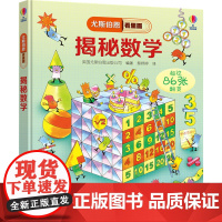 揭秘数学 尤斯伯恩看里面系列 揭秘系列翻翻书3-6-8-12岁小学生一二三四五六年级儿童启蒙认知绘本幼儿益智科学探索