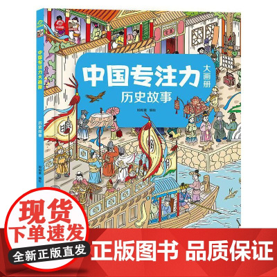 中国专注力大画册 历史故事