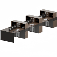 依韵珂办公桌六人位张