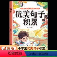 [1册]优美句子积累大全 小学通用 [正版]小学生作文写作方法技巧修辞手法关联词句型语法短句积累大全语文书籍一年级二年级