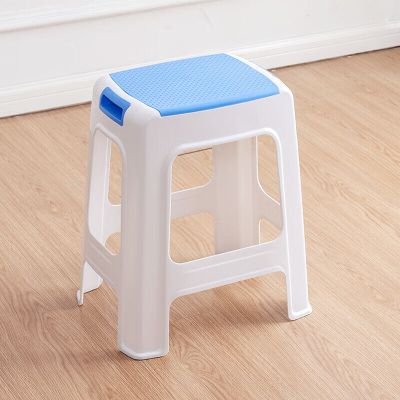 苏宁 质凡 带提手板凳大号蓝色(把)