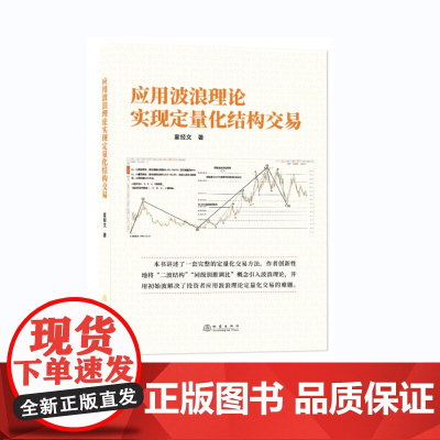 应用波浪理论实现定量化结构交易 夏经文 地震出版社 正版书籍