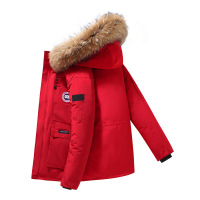 MESONGHUA情侣工装男士冬季户外工装羽绒服男女加厚外套