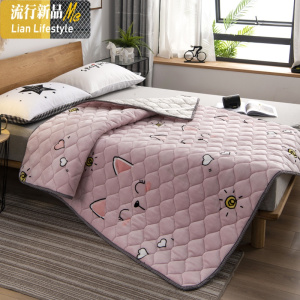 法兰绒床垫软垫1.8m床可水洗牛奶绒保暖床褥子垫被1.5米双人家用 三维工匠