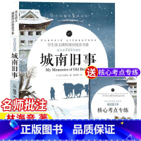 城南旧事 [正版]城南旧事林海音原著五年级六年级上册下册通用版名师导读带批注配套核心考点手册小学5-6五六年级学校阅读书