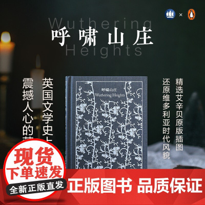 呼啸山庄 企鹅布纹经典艾米莉勃朗特作品欧美文学上海译文出版社外国小说