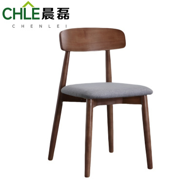 晨磊 靠背椅 43*49.5*81.5cm(深灰色麻布) 把