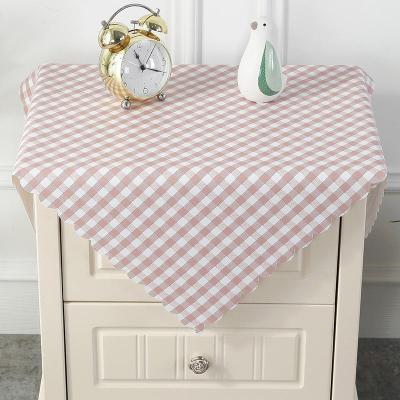 家柏饰(CORATED)床头柜盖布防水防尘桌布蕾丝套罩欧式简约现代北欧公主风卧室