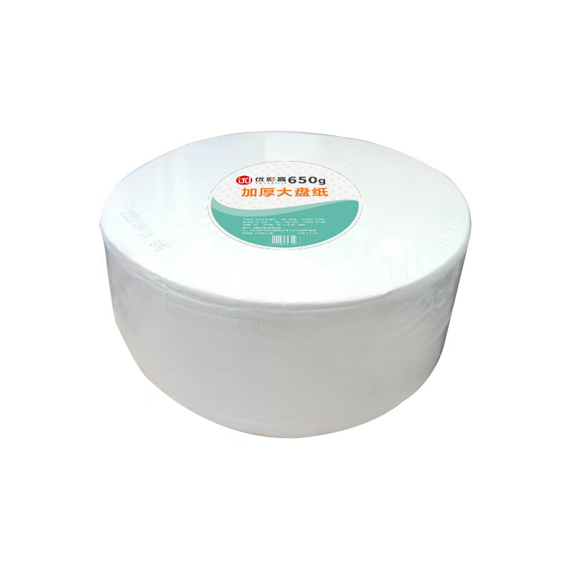 优彩嘉 大盘纸 650g 4层加宽加厚 12卷 DPZ03 箱