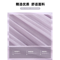 紫色半身裙女夏季2026新款高腰a字显瘦伞裙百褶长裙小个子蛋糕裙