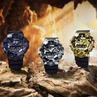 CASIO旗舰店卡西欧手表男款G-SHOCK运动潮男士金属表盘防水运动电子学生石英表男 日韩腕表GM-700
