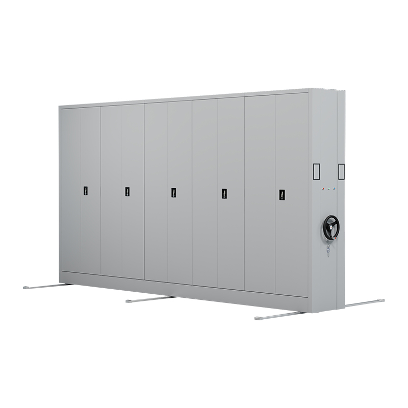 臻远 ZY-MJJA-33 电动密集架移动档案柜钢制轨道密集柜 通门 一列5组